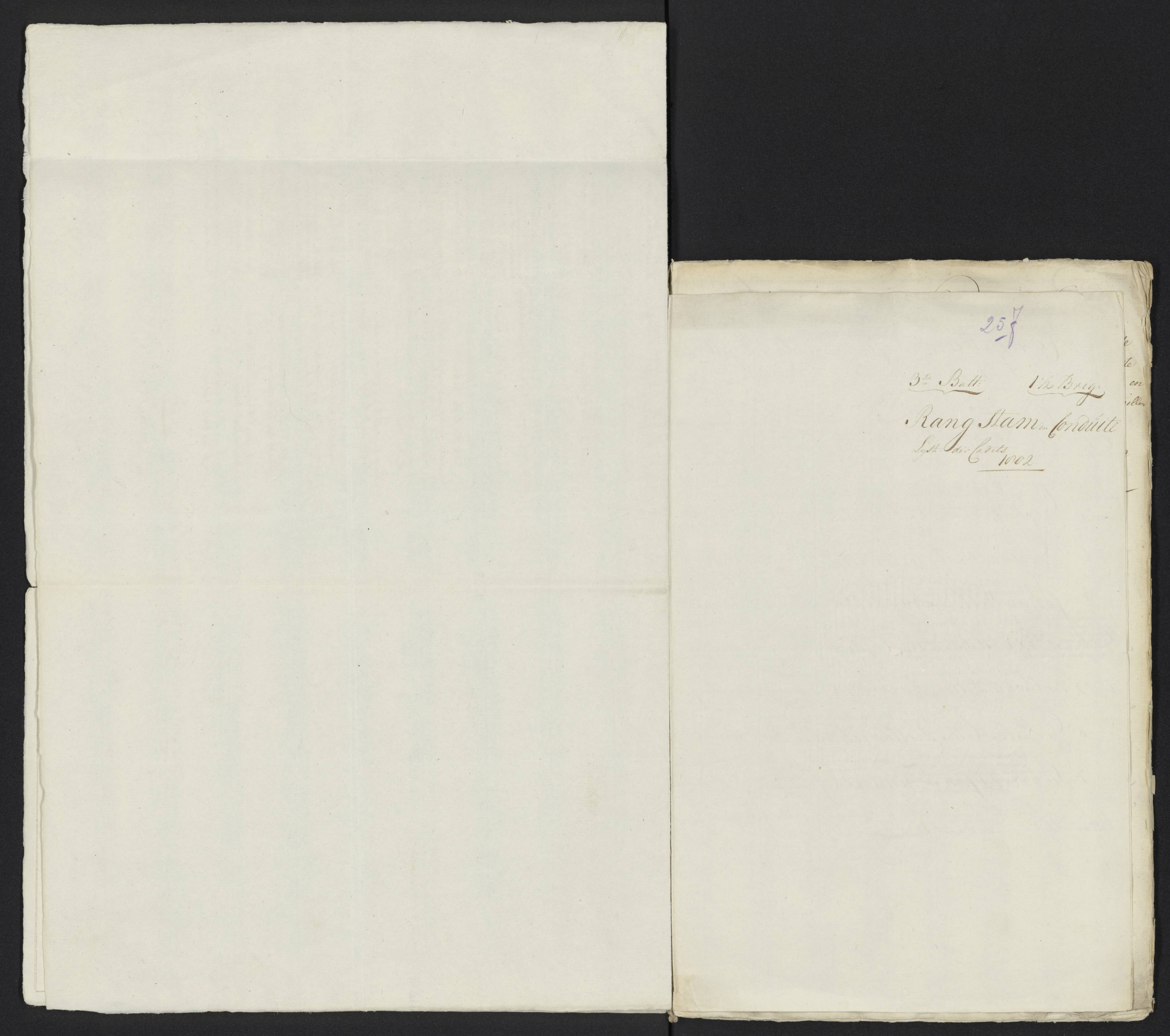 Scan 276 uit het bronpakket: Conduitestaten van officieren en cadetten (1801–1802)