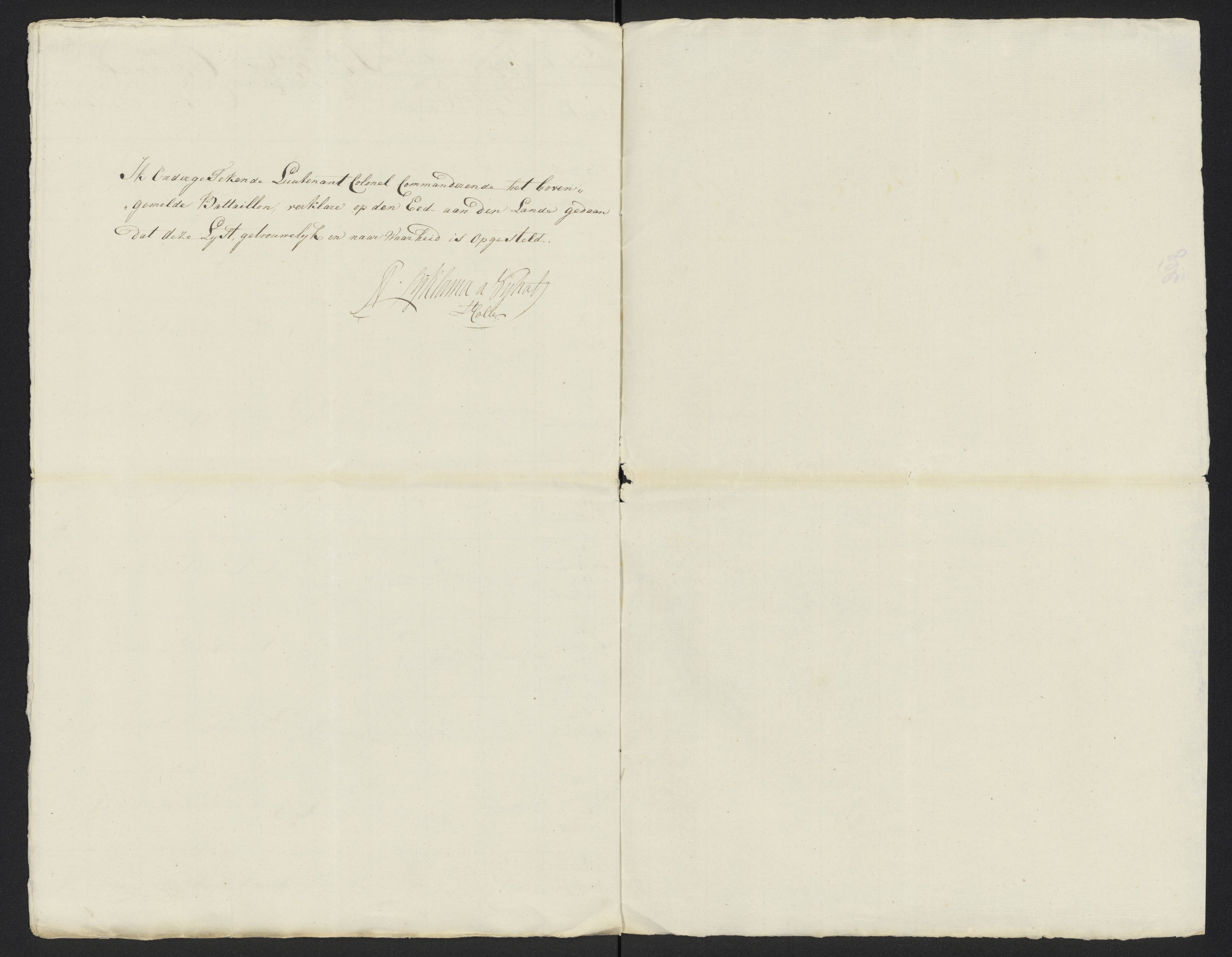 Scan 337 uit het bronpakket: Conduitestaten van officieren en cadetten (1801–1802)