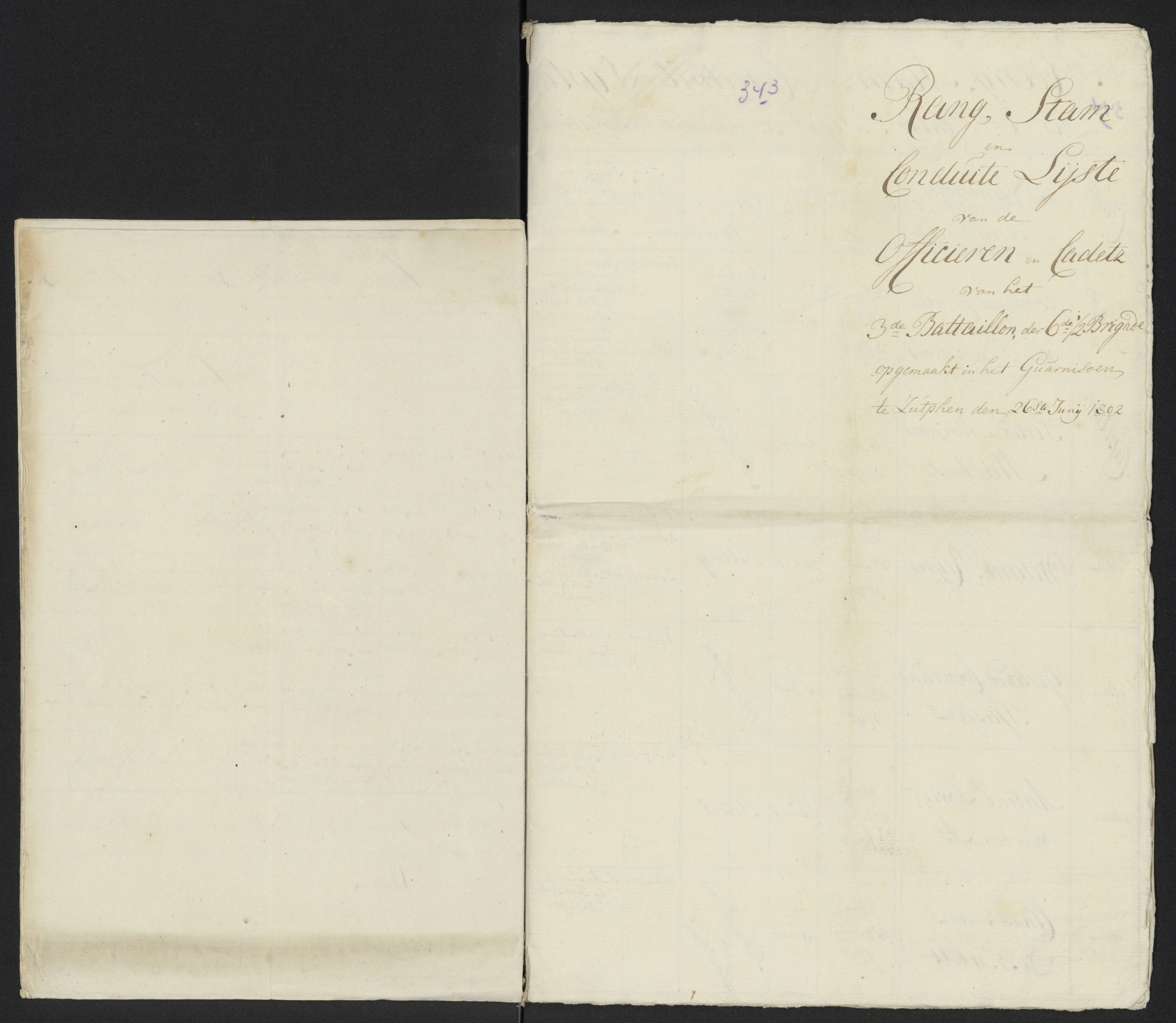 Scan 368 uit het bronpakket: Conduitestaten van officieren en cadetten (1801–1802)