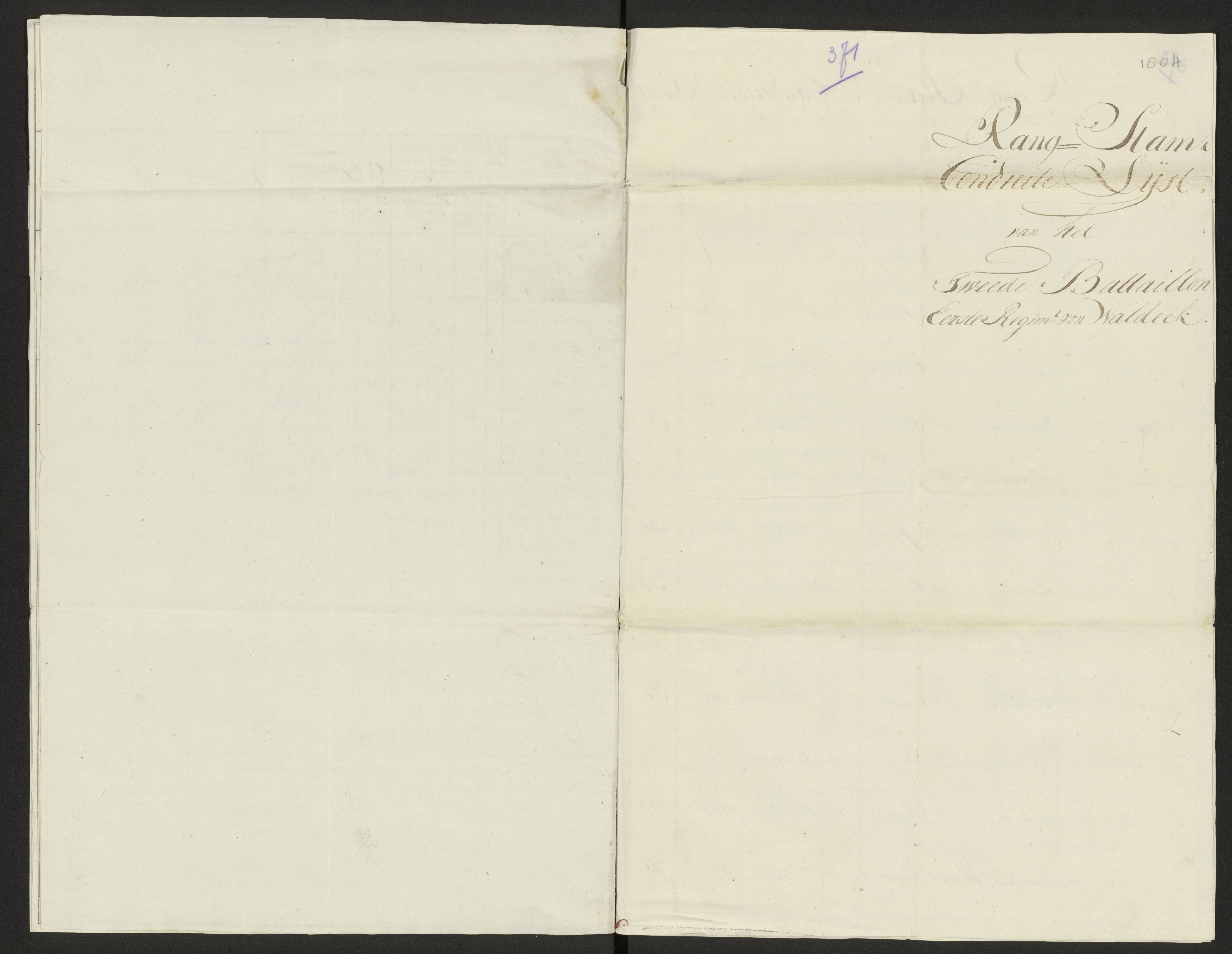 Scan 377 uit het bronpakket: Conduitestaten van officieren en cadetten (1803–1804)