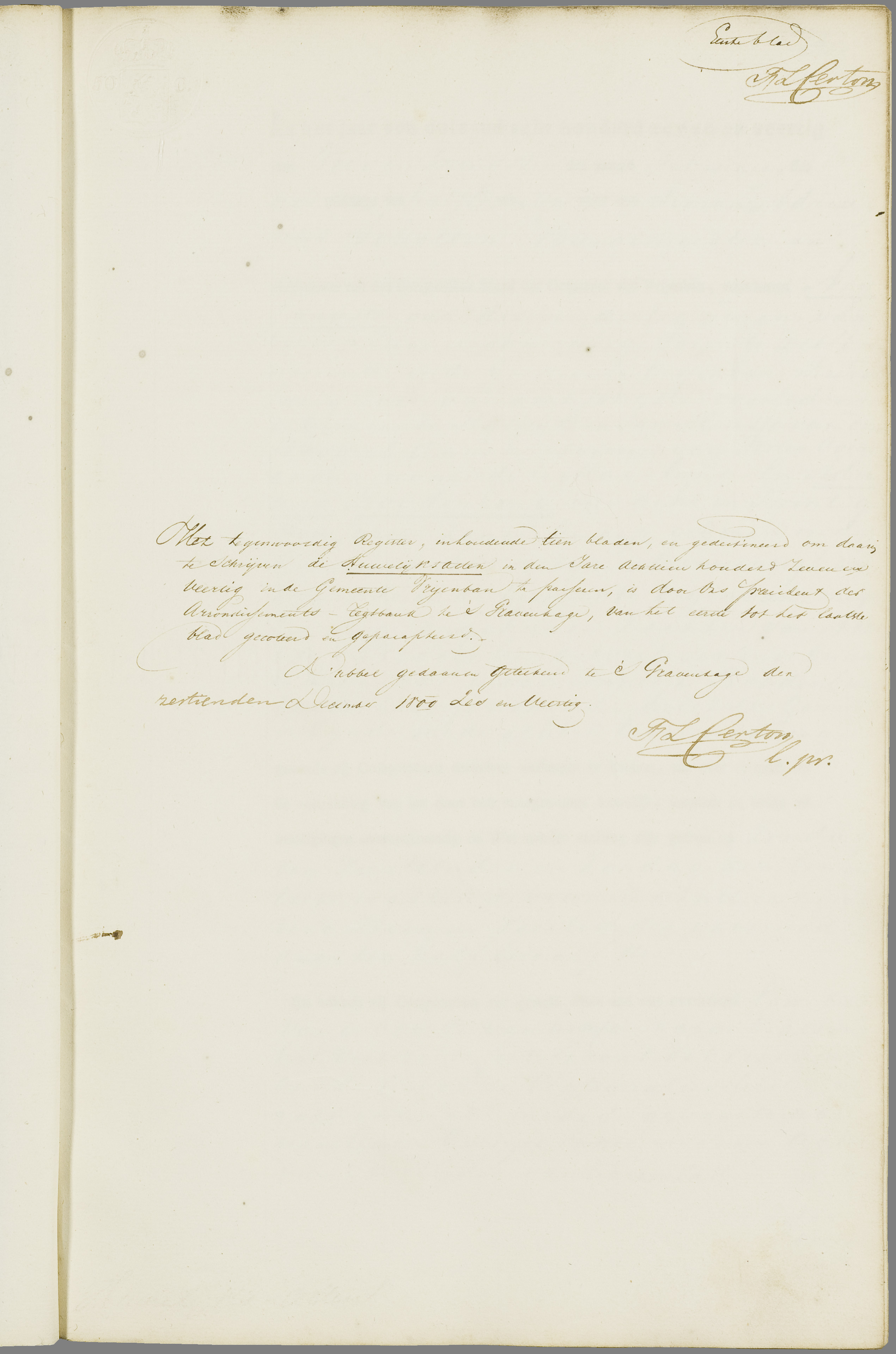 Scan 82 uit het bronpakket: Vrijenban: register van huwelijks- en echtscheidingsakten, 1843–1852