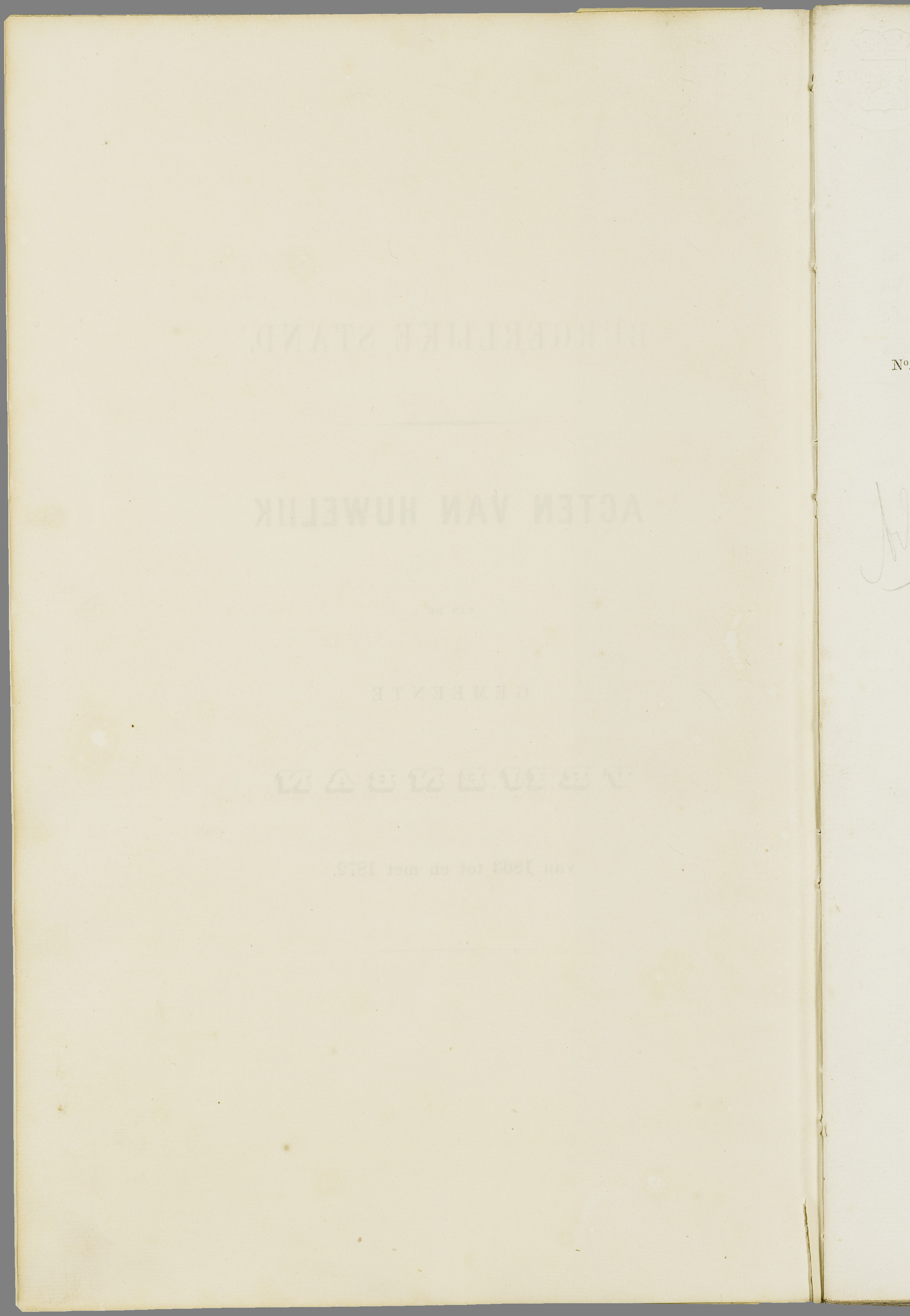 Scan 3 uit het bronpakket: Vrijenban: register van huwelijks- en echtscheidingsakten, 1863–1872