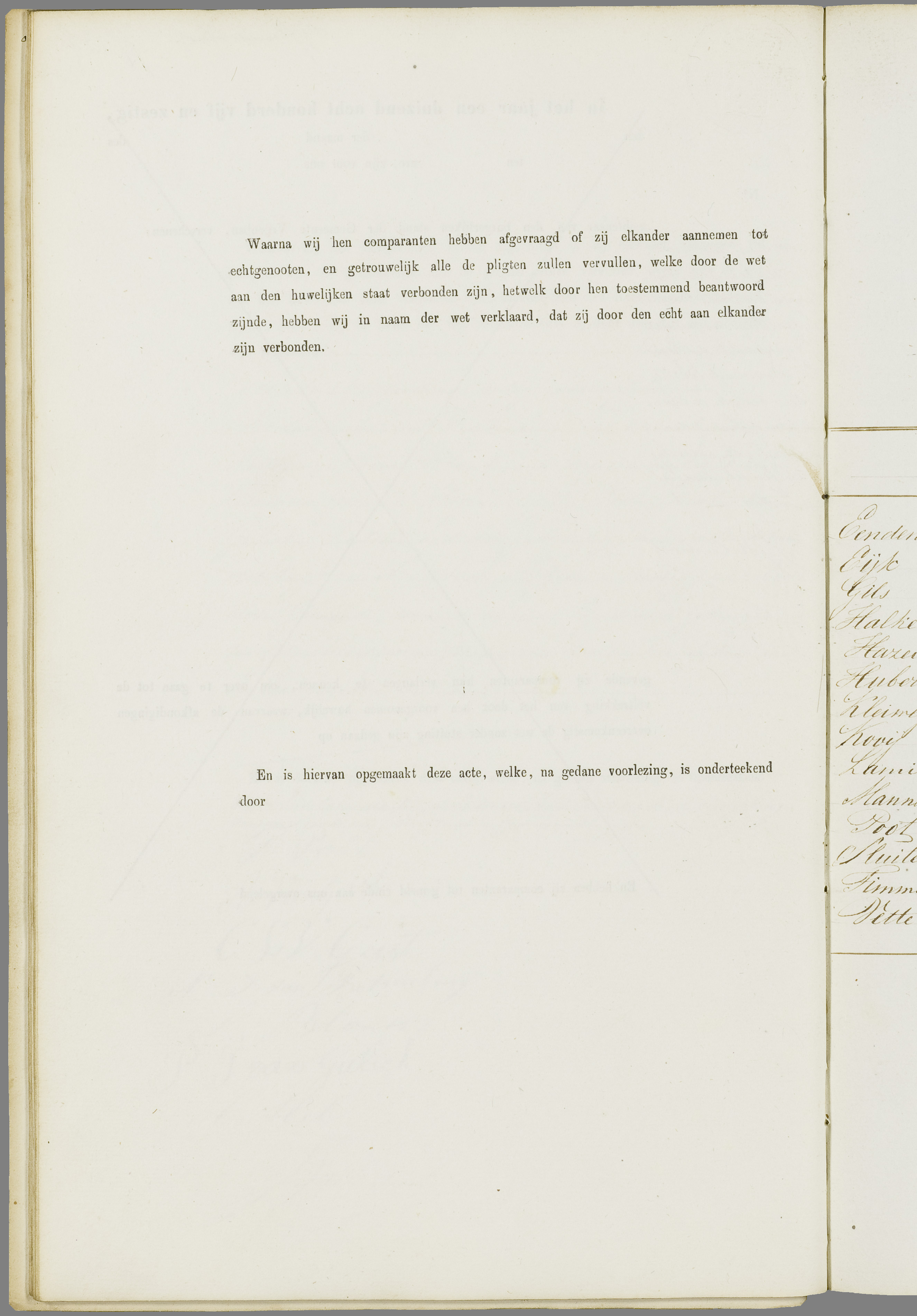 Scan 93 uit het bronpakket: Vrijenban: register van huwelijks- en echtscheidingsakten, 1863–1872