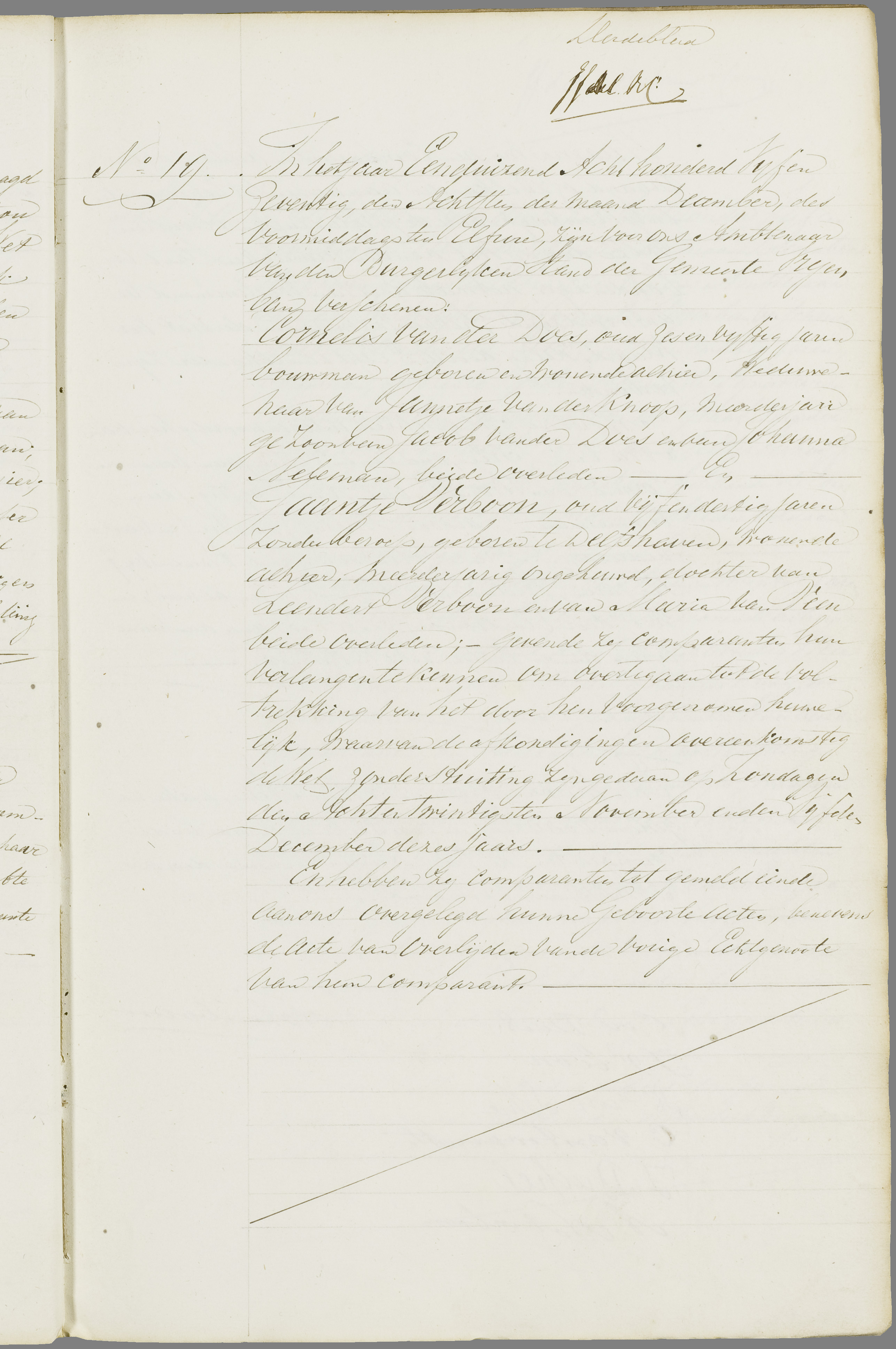 Scan 84 uit het bronpakket: Vrijenban: register van huwelijks- en echtscheidingsakten, 1873–1882