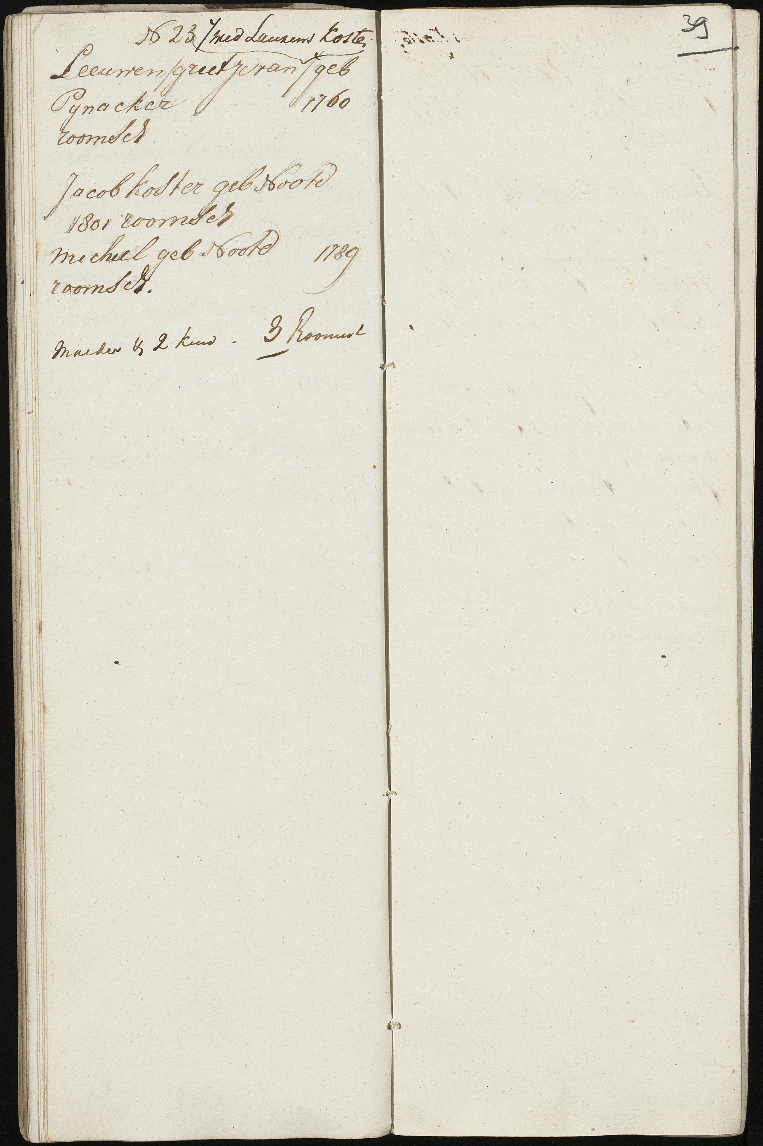 Scan 41 uit het bronpakket: Vrijenban: register van ingezetenen 1825–1828